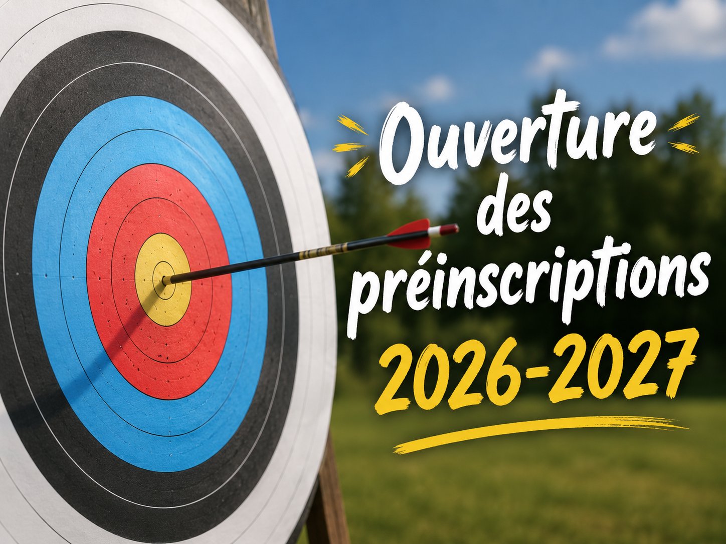 Ouverture des préinscriptions