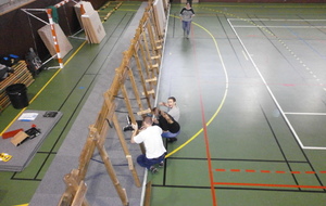 Photos des préparatifs du concours salle du 17 décembre